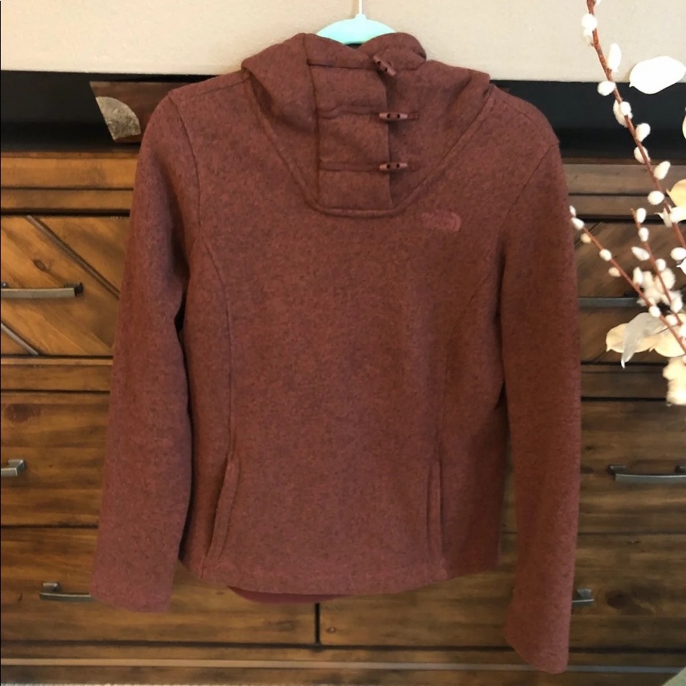 The North Face Fleece lined hoodie